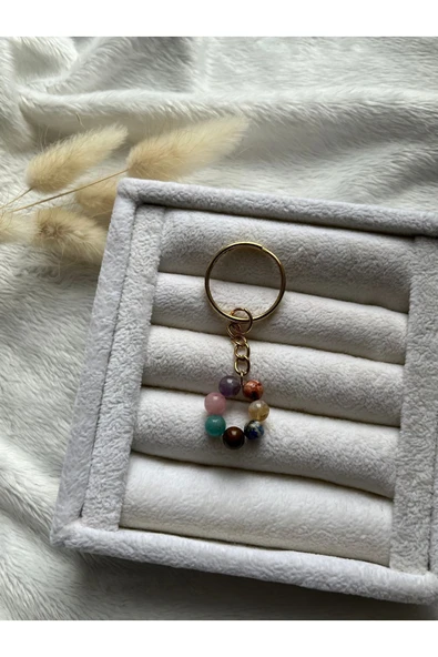 Çakra Doğal Taş Anahtarlık