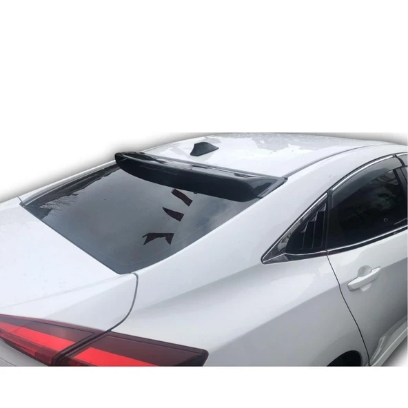 Honda Civic Fc5 Cam Üstü Spoiler (Plastik)(Boyasız) ürün görseli