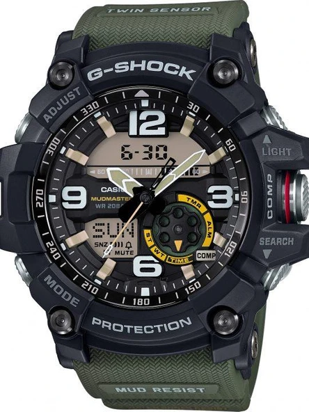 GG-1000-1A3DR Casio G-Shock Mudmaster Erkek Kol Saati ürün görseli 1