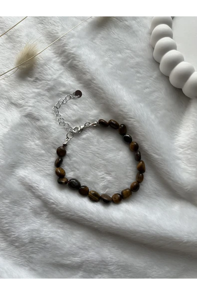 Kaplangözü amorf kesim Doğaltaş bileklik ürün görseli