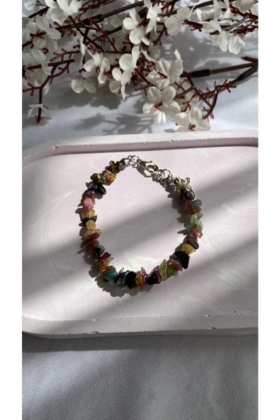 Turmalin Doğal Taş Bileklik ürün görseli