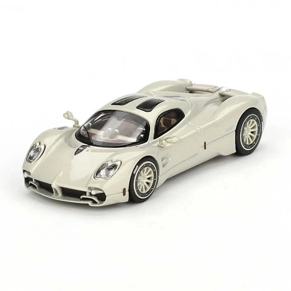 Nessiworld Mini GT 1/64 BBR Pagani Utopia Presentation Grigio Rinascimento - 1