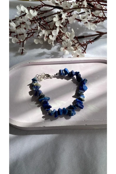 Kırıktaş Lapis Lazuli Doğal Taş Bileklik ürün görseli
