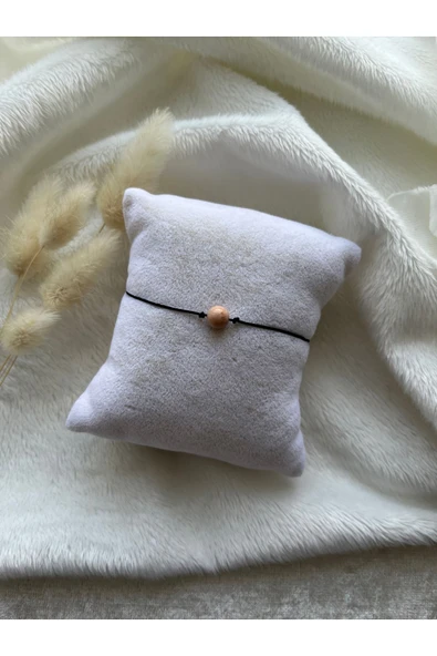 Güneş Taşı Doğal Taş Ip Bileklik El Yapımı ürün görseli