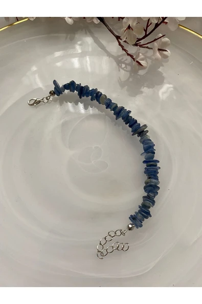 Kyanit Doğal Taş Bileklik ürün görseli