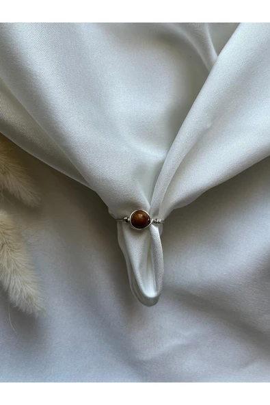 Jasper Ayarlanabilir Doğal Taş El Yapımı Tel Yüzük ürün görseli