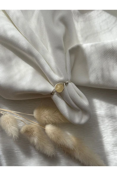 Morganit Doğal Taş El Yapımı Tel Yüzük ürün görseli