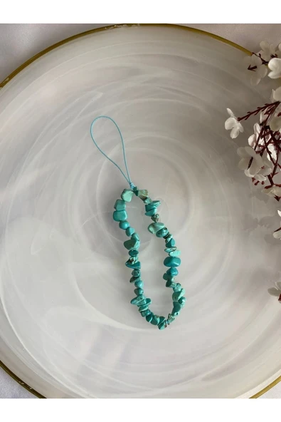 Firuze Turkuaz Doğal Taş Charm ürün görseli 1