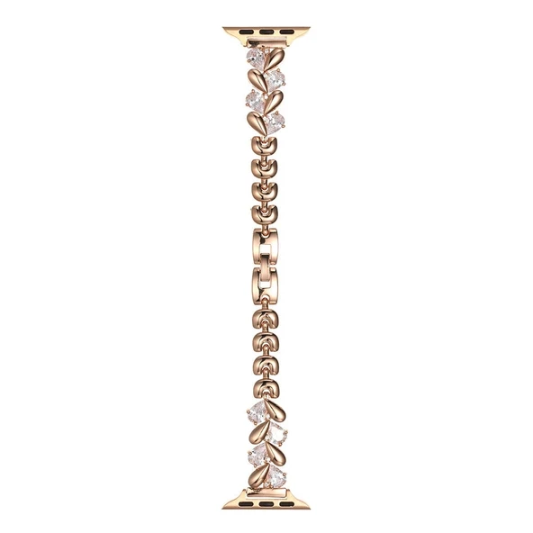 Apple Watch 38mm Zore KRD-103 Metal Kordon - Resim 3