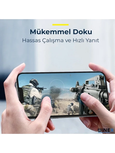 Sony Xperia 1 Ön Darbe Emici Hd Ekran Koruyucu Kaplama - Resim 3