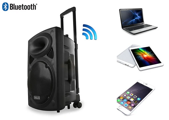 MIKADO MD-86KP SİYAH FM DESTEKLİ ÖĞRETMEN BLUETOOTH ANFİ - 3