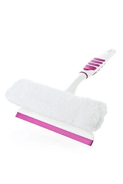 Pratik Kolay Mikrofiber Peluşlu Camsil Cam Silme Aleti Aparatı