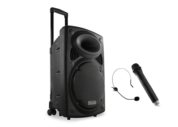 MIKADO MD-86KP SİYAH FM DESTEKLİ ÖĞRETMEN BLUETOOTH ANFİ - 2