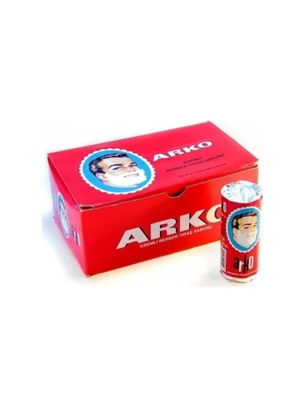 Arko Kremli Berber 75 gr 12 Adet Tıraş Sabunu - 2