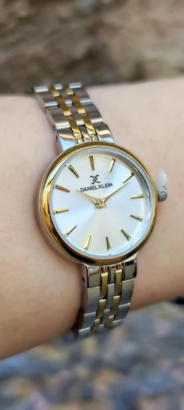 Daniel Klein DKE.1.10874 Yuvarlak Kasa Minimal Tasarım Kadın Kol Saati - Resim 7