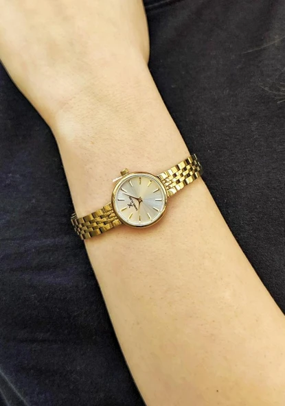 Daniel Klein DKE.1.10874 Yuvarlak Kasa Minimal Tasarım Kadın Kol Saati - Resim 4