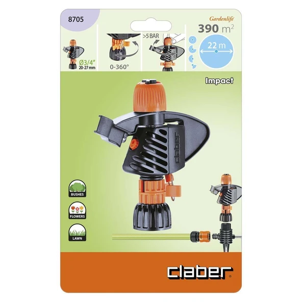 Claber 8705 Pulsar Sistem 3/4" Sprink - 2