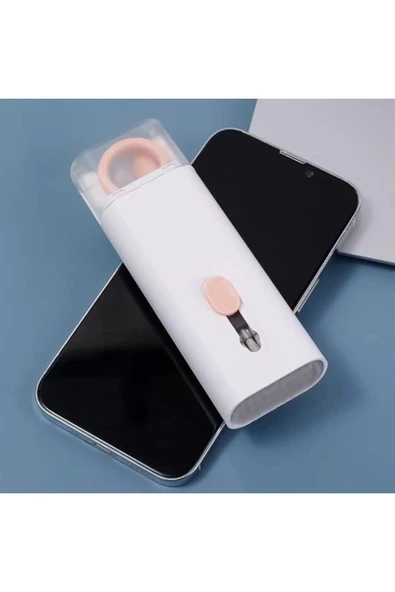 Adshome® Çok Fonksiyonlu Tv Bilgisayar Ekranı Kulaklık Fırçalı Spreyli Elektronik Temizlik Seti - 3