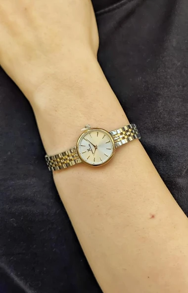 Daniel Klein DKE.1.10874 Yuvarlak Kasa Minimal Tasarım Kadın Kol Saati - Resim 8