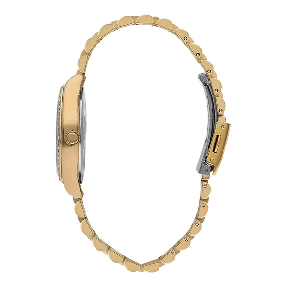 Lee Cooper LC07818 Taşlı Tasarım 3 Atm Su Geçirmez Kadın Kol Saati - Resim 4