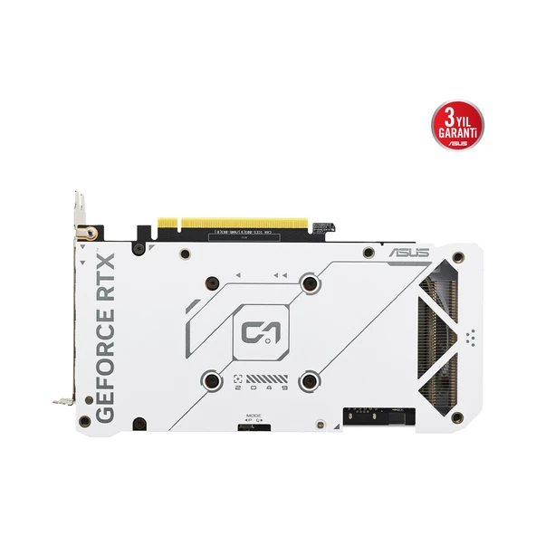 Asus-GEFORCE DUAL-RTX4070S-O12G-EVO-WHITE-NVIDIA--RTX 4070 SUPER-12GB 192BIT GDDR6X--2550MHZ-OC-HDMI-3XDP-DLSS3 Ekran Kartı - 4