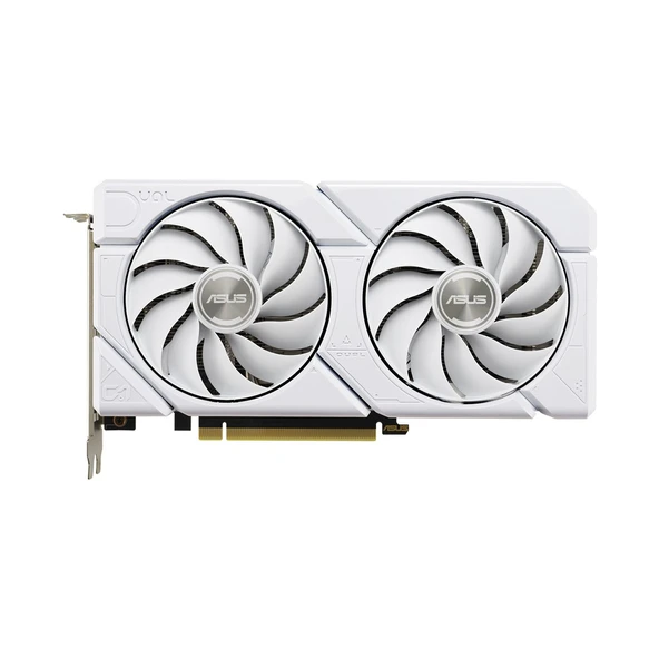 Asus-GEFORCE DUAL-RTX4070S-O12G-EVO-WHITE-NVIDIA--RTX 4070 SUPER-12GB 192BIT GDDR6X--2550MHZ-OC-HDMI-3XDP-DLSS3 Ekran Kartı - 2