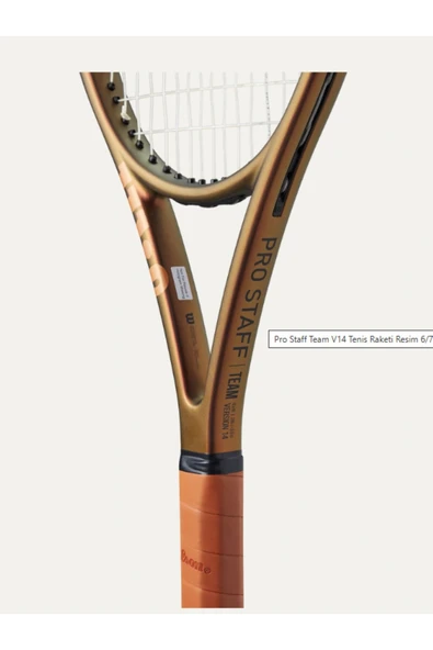 Wilson Pro Staff Team V14 Tenis Raketi 100inç-280 Gr-kordajlı - 6