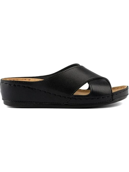 ROY JONES 1802 SİYAH COMFORT CASUAL ANATOMİK GÜNLÜK RAHAT TERLİK - 5