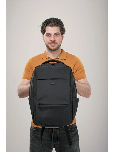 Ççs Erkek Sırt Laptop Çantası Siyah 51864 - 2