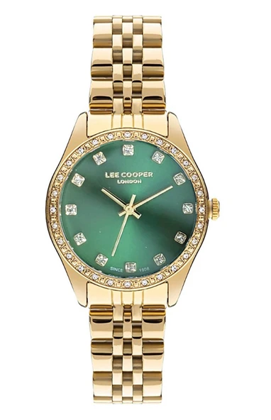 Lee Cooper LC07818 Taşlı Tasarım 3 Atm Su Geçirmez Kadın Kol Saati - Resim 8