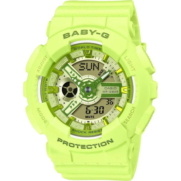 BA-110YK-3ADR Casio Baby-G Bayan Kol Saati ürün görseli 1