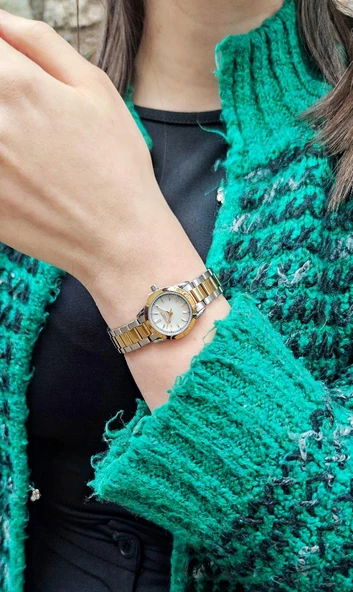 Lee Cooper LC08162 Minimal Tasarım 3 Atm Su Geçirmez Kadın Kol Saati - Resim 8