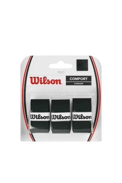 Wilson Pro Comfort 3'lü Siyah Tenis Gribi Wrz4014bk