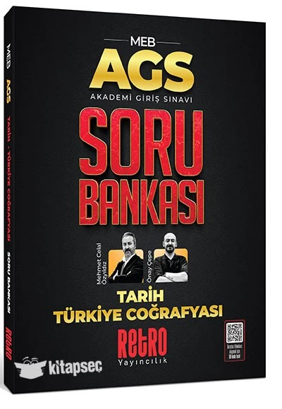 2025 MEB AGS Tarih ve Türkiye Coğrafyası Soru Bankası Retro Yayıncılık