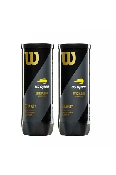 Wilson Us Open Xd 3'lü 2 Kutu Tenis Topu Wrt106200 - 4