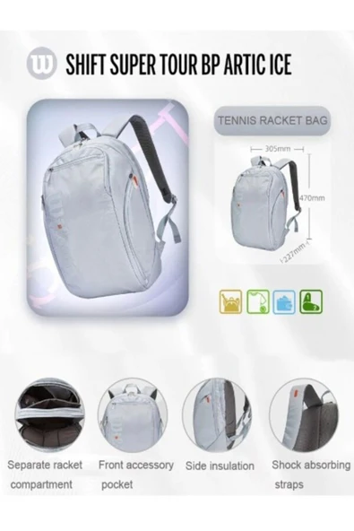 Wilson Shift V1 Tenis Sırt Çantası - Resim 5