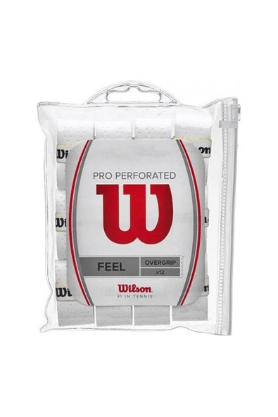 Wilson Beyaz Overgrip Pro Perf 12pk Wh (Wrz4006wh) Tenis Gribi - 1