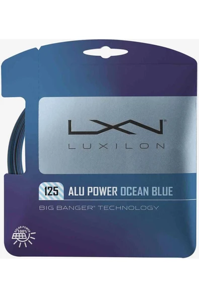 Wilson Luxilon Alu Power Ocean Blue 1.25 Tekli Kordaj Wr8309501125 - 1