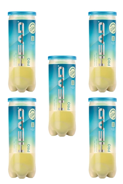 Head Pro 3x5'li 15 Adet Tenis Topu 571512