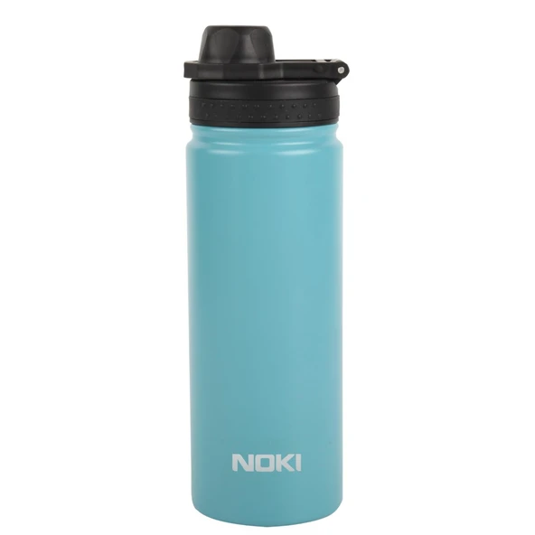 Noki Vidalı Kapak Taşıma Kulplu Çelik Termos Matara 540 ml (T-0126) - 5