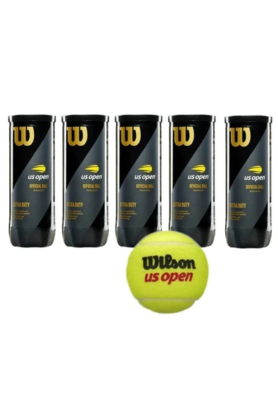 Wilson Tenis Topu US Open XD 3lü 5 Kutu (WRT106200)