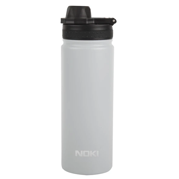 Noki Vidalı Kapak Taşıma Kulplu Çelik Termos Matara 540 ml (T-0126) - 9