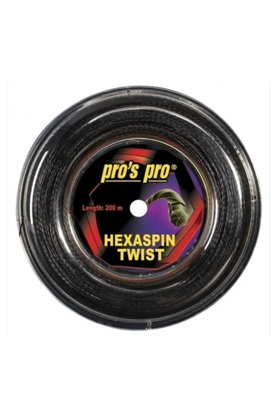 Pro's Pro hexsaspın 1,25 tırtıklı yapı 200 metre rulo kordaj