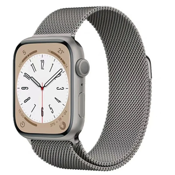 Apple Watch 38mm Zore KRD-98 Metal Kordon ürün görseli