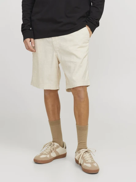 JACK JONES Erkek Keten Şort 12274968