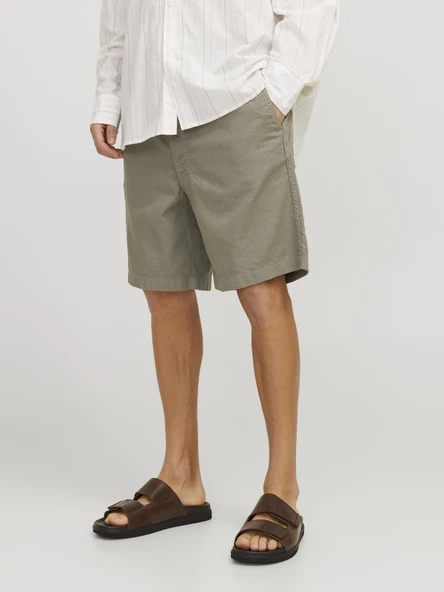 JACK JONES Erkek Keten Şort 12274968