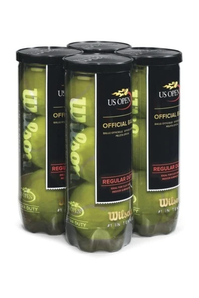 Wilson 4 Kutu Wilson Us Open tenis Topu Vakum Ambalajda - 2