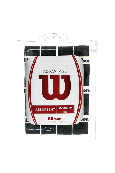 Wilson Overgrip Advantage BK 12PK (WRZ4034BK )
