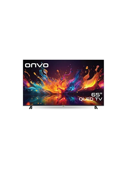 Onvo 65OVF9001UQ 4K Ultra HD 65'' 165 Ekran Uydu Alıcılı Google Smart QLED TV