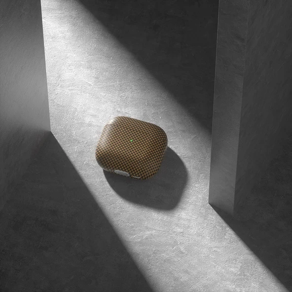Apple Airpods 4 Zore Airbag 43 600D Karbon Fiber Kulaklık Kılıfı - 4